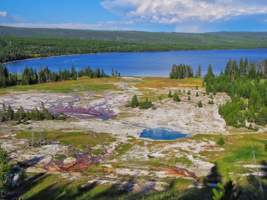 Heart Lake Geyser Basin Yellowstone