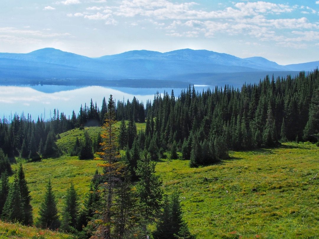 Heart Lake from the Mount Sheridan trail