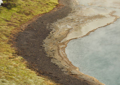 Thermal feature at Old Faithful