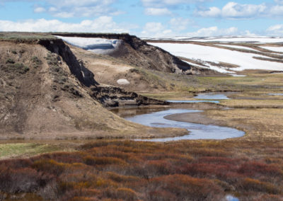 Trout Creek in Hayden Valley Yellowstone