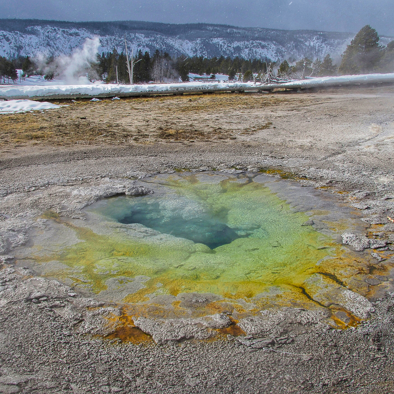 Three Day Old Faithful Winter Itinerary