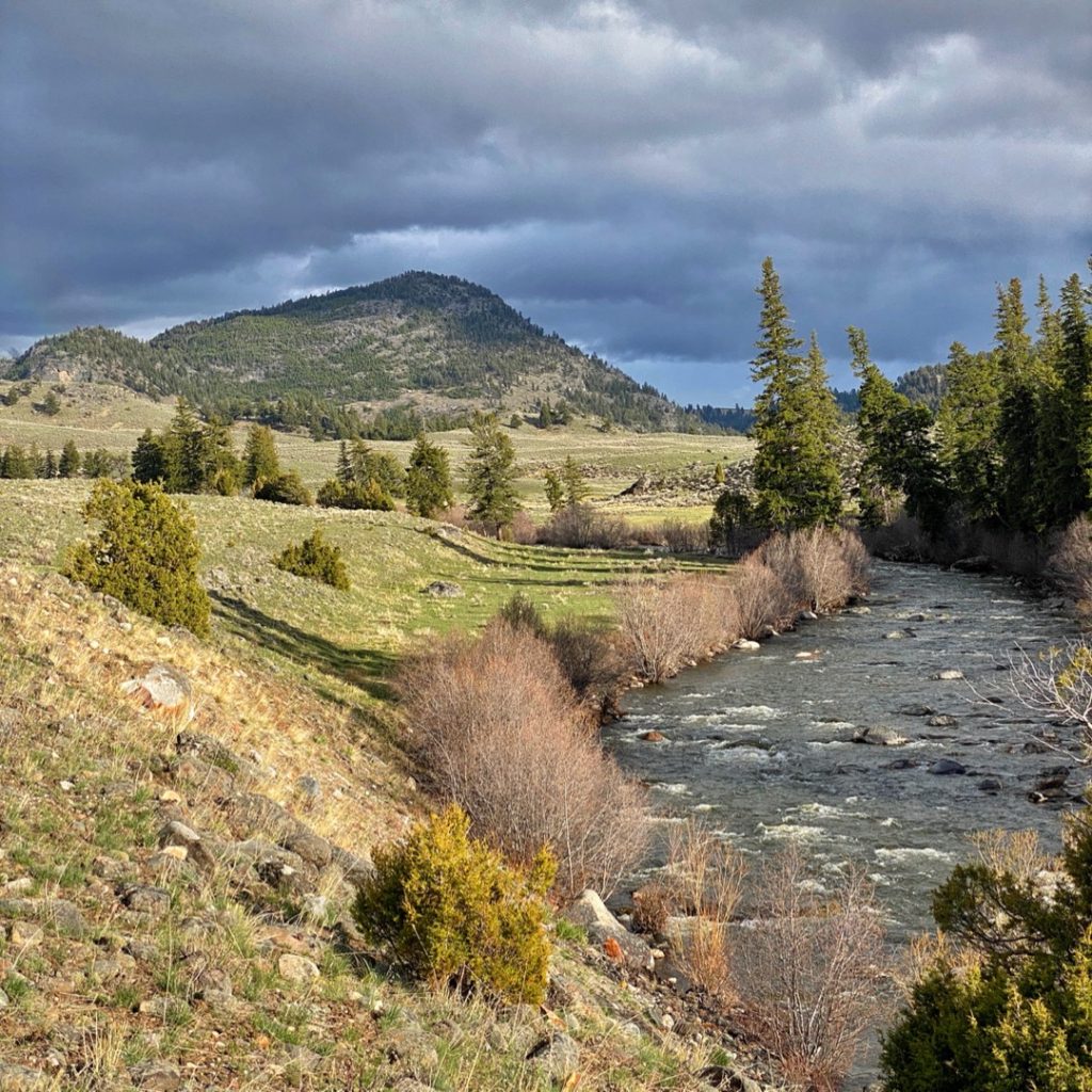 Hellroaring creek Yellowstone backpacking trip