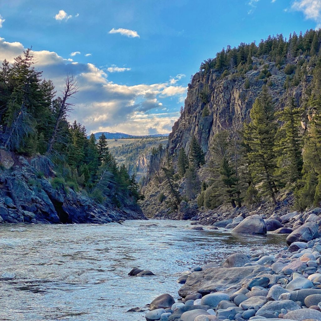 Yellowstone River backpacking trip