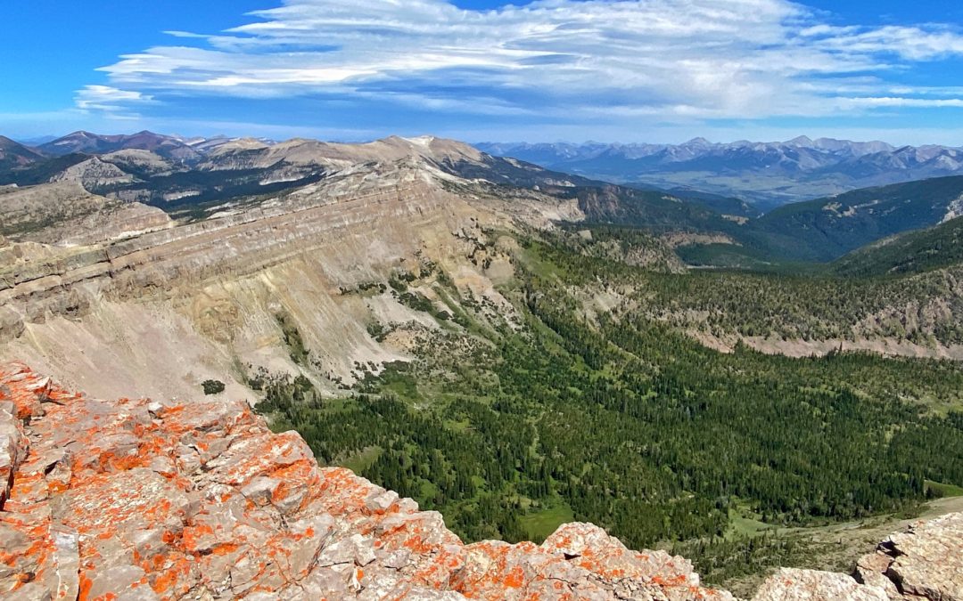 Backpacking Bob Marshall Wilderness Prairie Reef Summit